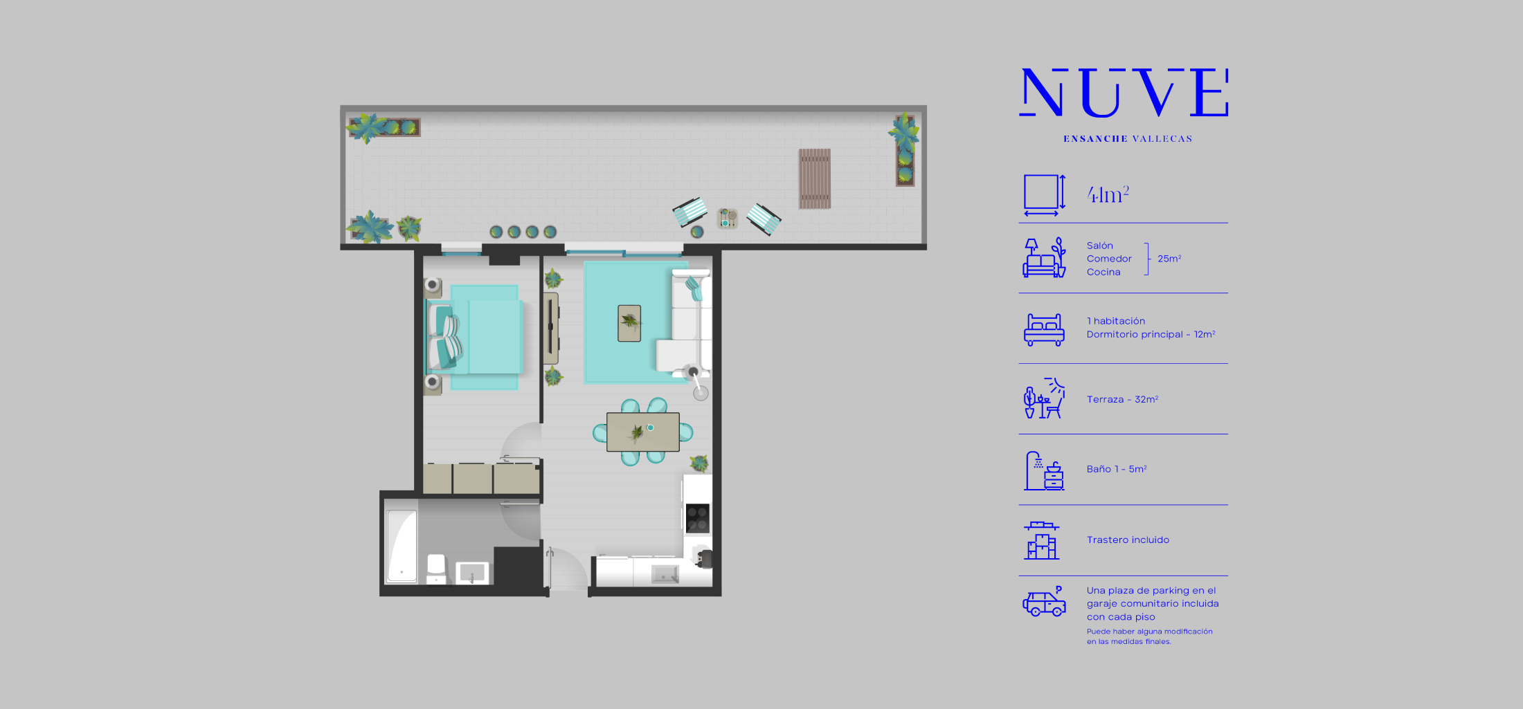 Mapa estructura vivienda | NUVE Vallecas