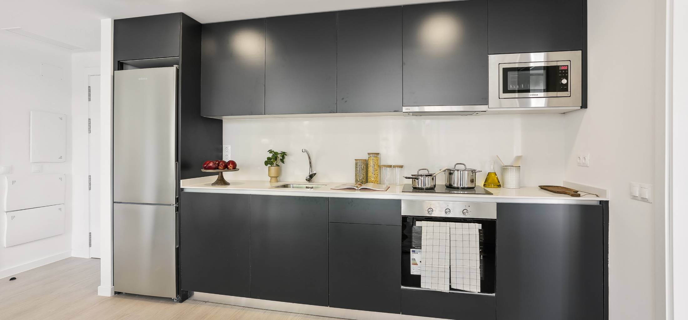Piso en alquiler de 2 habitaciones y 2 baños en obra nueva NUVE, Ensanche de Vallecas