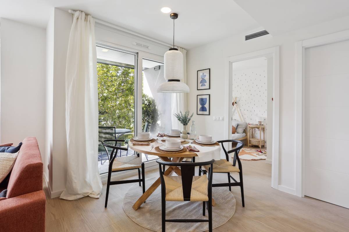Piso en alquiler de 2 habitaciones y 2 baños en obra nueva NUVE, Ensanche de Vallecas