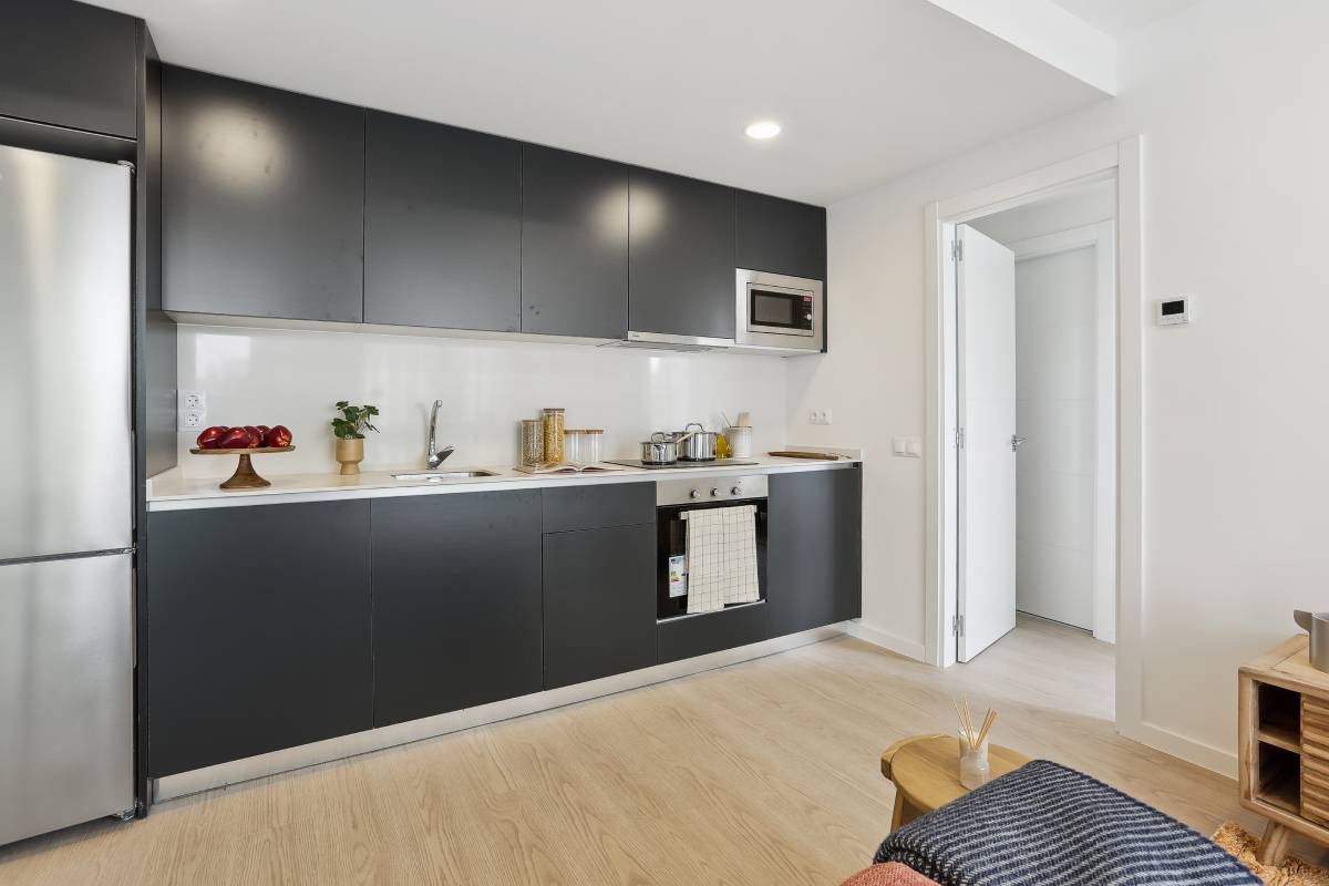 Piso en alquiler de 2 habitaciones y 2 baños en obra nueva NUVE, Ensanche de Vallecas