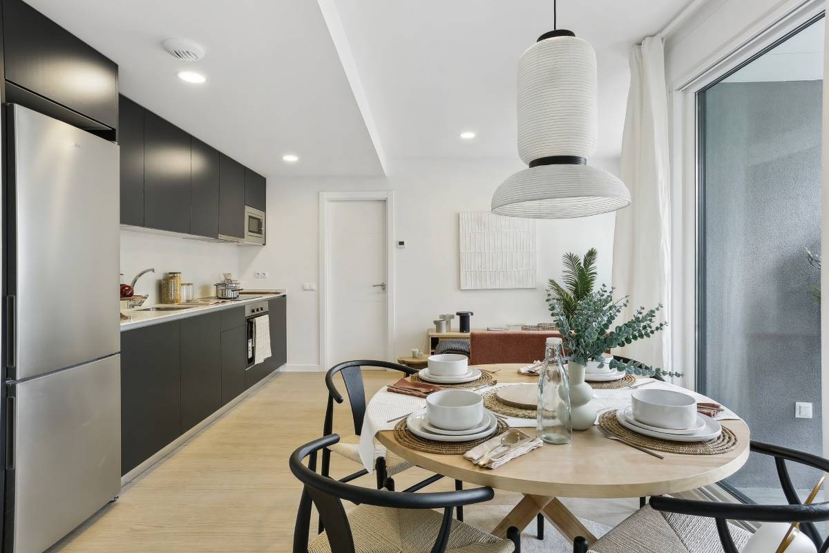 Piso en alquiler de 2 habitaciones y 2 baños en obra nueva NUVE, Ensanche de Vallecas